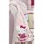 Bedtime Originals Hello Kitty and Puppy Fleece Blanket with Applique - Pink