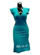 CRAAZED C/O DRESS: Raw Cut Deep V-Neck Dress