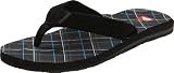 Quiksilver Men's Carver Suede 2 2012 Sandal, Black/Grey/Blue,13 D (M) US