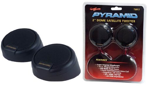 Pyramid TW17 2-Inch 200 Watts Satelite Tweeter