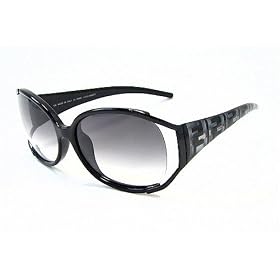 Click here to buy FENDI FS427AF 001 BLACK PLASTIC SUNGLASSES by Fendi.