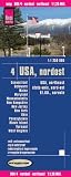 USA 04. Nordost 1 : 1 250 000: Connecticut, Delaware, Maine, Maryland, Massachusetts, New Hampshire, New Jersey, New York, Ohio, Pennsylvania, Rhode Island, Vermont, West Virginia