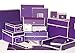 Semikolon Letter/A4 Size File Folder Box, Plum (32018)