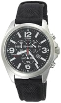 Citizen Men's Eco-Drive Exclusive Chronograph Canvas Strap Watch #AT0870-02E