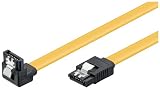 Wentronic HDD S-ATA Kabel 1,5GBs/3GBs/6GBs (S-ATA L-Type auf L-Type 90) 0,7m gelb