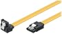 Wentronic HDD S-ATA Kabel 1,5GBs/3GBs/6GBs (S-ATA L-Type auf L-Type 90) 0,7m gelb