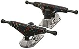 Grind King Mid (Set of 2) Skateboard Trucks - 5.0 Inch - LV Hanger / Silver Base