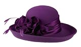Satin Rimmed Roller Hat
