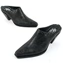 Lucchese -- *i6052 Black -- Women's Shoes,Comfort Shoes,Western Mule,Clogs/Mules