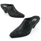 Lucchese -- *16052 Black -- Women's Shoes,Comfort Shoes,Western Mule,Clogs/Mules