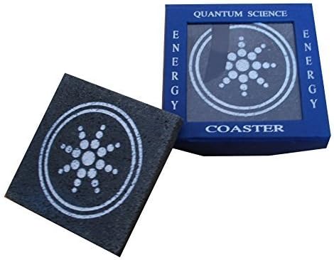 TheMindandBodyStore Quantum Science Scalar Energy Lava Stone Water Ionizer Mat Grey Standard