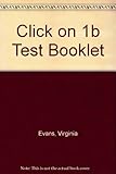 Click on. Test booklet. 1b