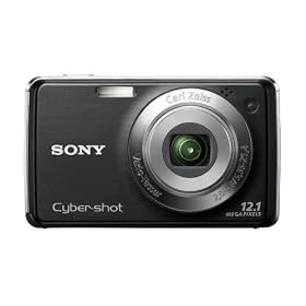 Sony Cybershot DSC-W220 Digital Camera – Black (12.1MP, 4x Optical Zoom)2.7 inch LCD