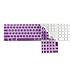 TOP CASE Silicone Soft Keyboard Cover Skin with a Numeric keypad MB110LL/B Compatible with Apple iMac - Purple
