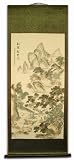 Large Hand Painting Chinese Scroll Art