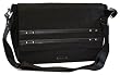 Givenchy Black Leather And Fabric Logo Pattern Messenger Bag GV60560435BK