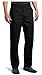 Dickies Men's Flat Front Pant, Black, 38X30