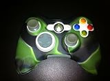 Army Silicone Cover Case Skin For Xbox 360 Controller