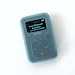 Silikon-H�lle/Tasche f�r SanDisk Sansa Clip Plus (Clip+), blau