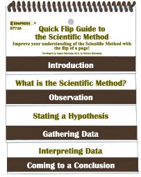 QUICK FLIP GUIDE TO THE SCIENTIFIC