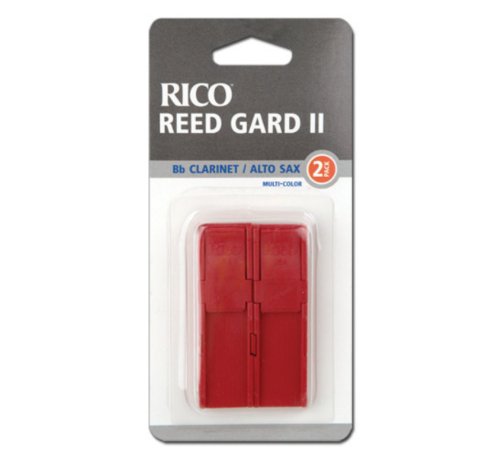 Rico Reed Gard II, Clarinet/Alto Sax, 2-pack, Multiple Colors