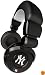 iHip MLB DJ Style Headphone with In-Line Microphone, New York Yankees