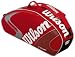 Wilson [K] Tour Triple Tennis Bag (Red)