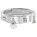 Native-American Inspired Sacred Spirits Italian Charm Bracelet By The Bradford Exchange