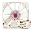 CoolMax 3x3-Inch (80mm) Crystal Cooling Fan with Multi-Color LEDs