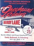 1967 Derby Lane Greyhound Racing Official Program St. Petersburg, Florida
