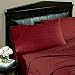 EGYPTIAN LINENS 800 TC KING BURGUNDY EGYPTIAN COTTON 3 PIECE DUVET SET 800TC