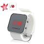 Shopinnov Montre � LED rouges Miroir - Blanche de Shopinnov