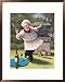 Barbecue Chef, Cat Framed Framed Art Poster Print by T. C. Chiu, 24x28 Image