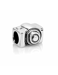 Chuvora Sterling Silver Reflections Camera Bead Charm Fits Pandora Bracelet