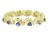 14K Tanzanite and Diamond Bracelet