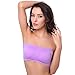 Zuku Life Women's Basic Stretch Layer Seamless Tube Bra Bandeau Top