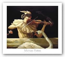 Water Music by Michael Parkes 27.5"x23" Art Print Poster