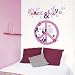 (20x28) Emilie Capman Peace & Love Flower Wall Stickers