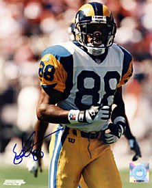 Eddie Kennison Autographed / Signed 8x10 Photo - St. Louis Rams