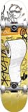 Almost Ass Wipe Complete Skateboard (White, 7.75-Inch)