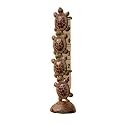 Ancient Graffiti Cast Brass Turtle Rain Gauge