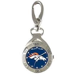 Denver Broncos Grandstand Series Clip-On Watch - NFL Football Fan Shop Sports Team Merchandise