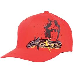 Alpinestars Fires Men's Flexfit Racewear Hat - Red