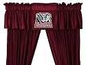 NCAA Alabama Crimson Tide - 5pc Jersey Drapes Curtains and Valance Set