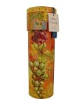 Grapes & Wine Spring Colorful Wine Caddy Tuscan Vineyard