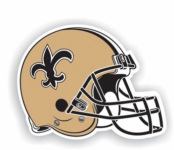 New Orleans Saints Premium Car Magnets - Set Of 2