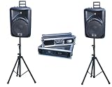 DJ SPEAKER QLX Pro PA1000 & RS-12300H-ABS Package