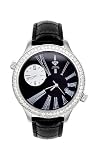 NEW! Aqua Master Men's Rio Two-Time-Zone Diamond Watch, 2.45 ctw