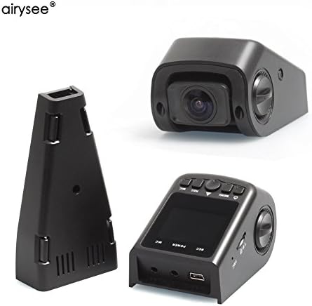 Airysee B40 Compact Smallest 1.5 Inch Stealth 1089P Full HD Vehicle Dash Cam Car DVR Driving Recorder- 1 Year Waranty