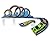 Hot Wheels Drift Cake Topper Decorating Kit